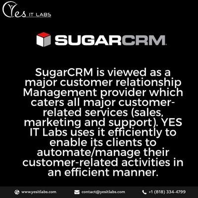 Sugar CRM by  YES IT Labs LLC