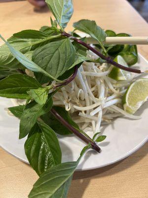 Thai Basil & Bean Sprout