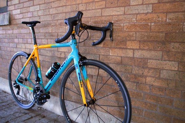 Bianchi special addition 20th anniversary Pantani Specialissima