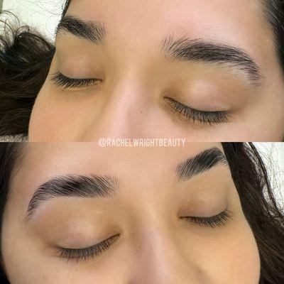 Brow Lamination + Brow Shaping with Wax