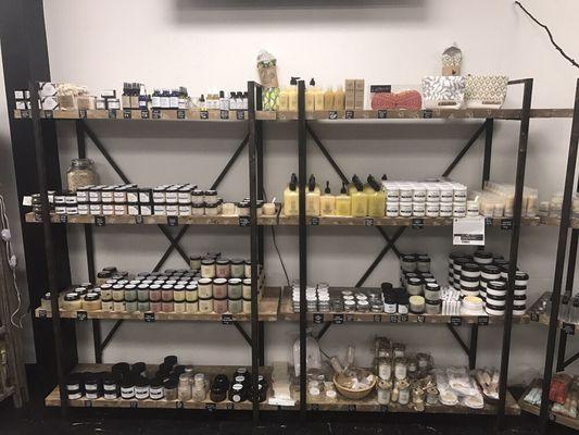 All natural Vegan body care products.