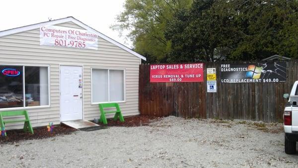 Computer Of Charleston LLC Store Front on Johns Island South Carolina 29455