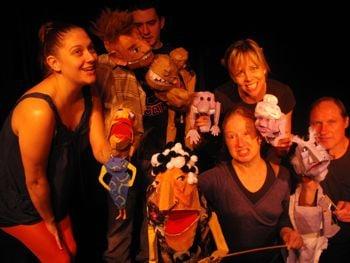 from the production: The Good Puppet of Szechwan at Walking Fish Theatre