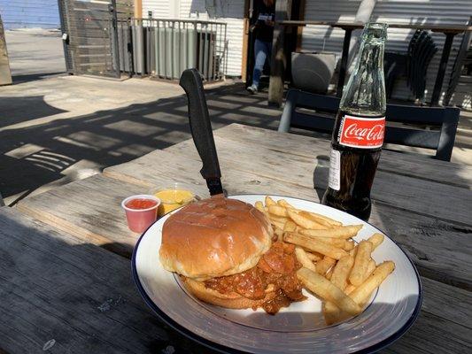 Chili cheese dog sandwich. Definitely not a let down, I'd definitely come back!