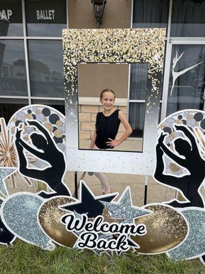 First day of 9th year at Elite dance.