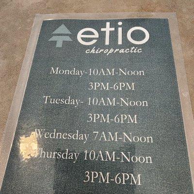 Etio Chiropractic 3586 Hartsel Dr Suite E,  Colorado Springs, CO 80920