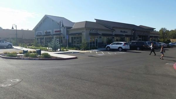 The shopping center that Social Security is in. Enter on the right side in this photo, which is the North side.