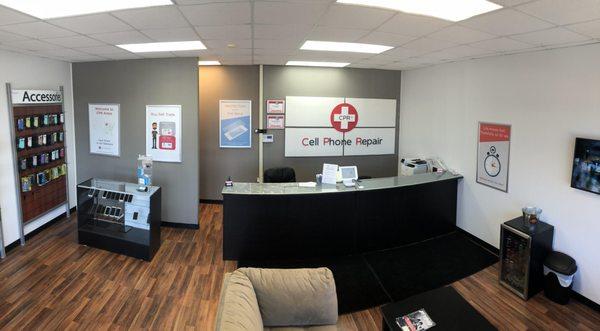 cpr cell phone repair Ames IA - Store interior