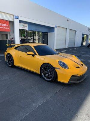 Porsche GT3 Full Tint Nano Ceramic IR (windshield+doors and back)