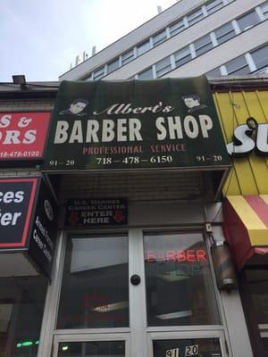 Albert's barber shop