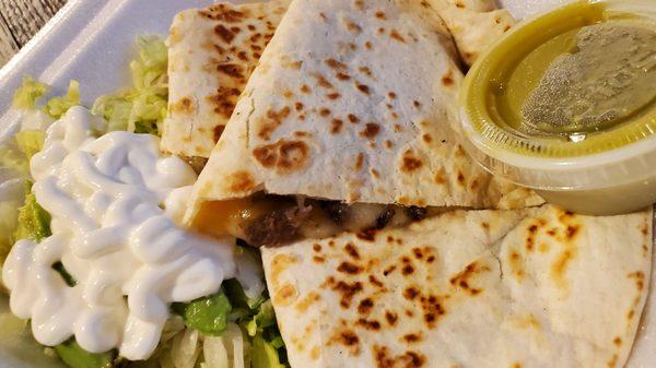 Asada quesadilla