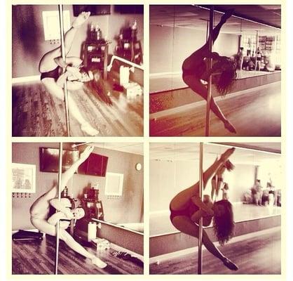 Pole fitness fun!