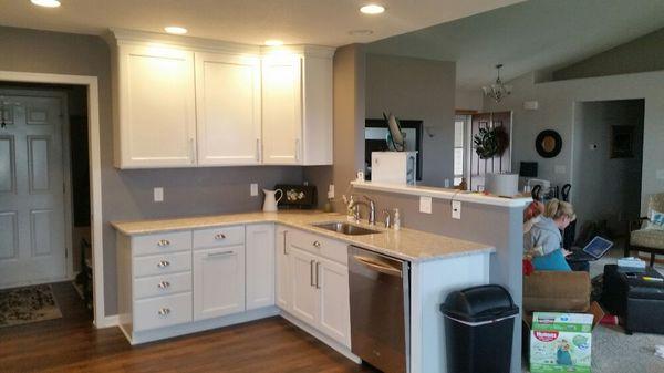 Another photo of Addition an kitchen Remodel built by Easton Construction.  Ben an Kim Stien.