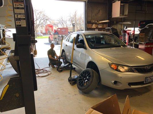 Our skilled auto technicians have the knowledge and talent to keep your vehicle running smoothly.