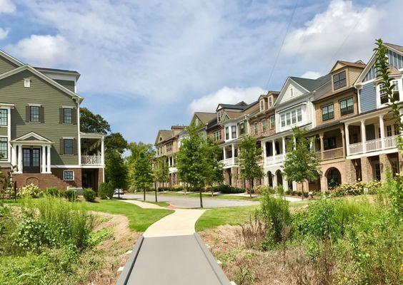 Apartment complex on the Famed Atlanta Beltline.