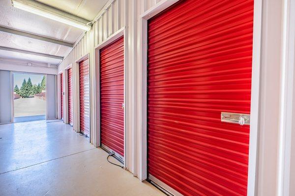 Indoor Self Storage in Roseville, CA.