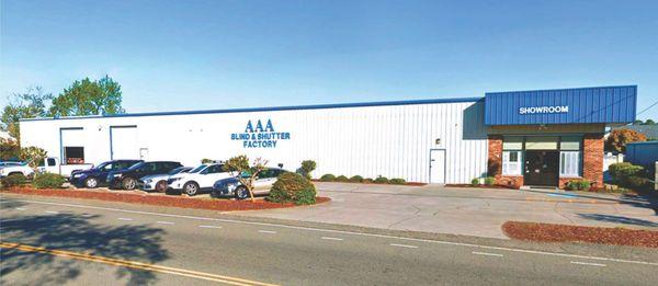 Outside view of our Factory and Showroom in Little River, SC