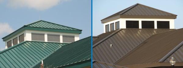 Reliable, long lasting metal roofs for commercial and residential roofing