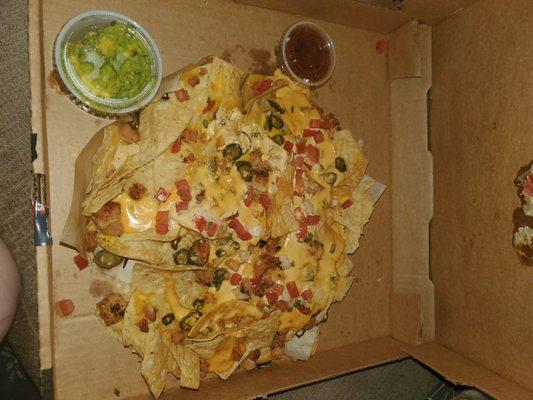 Deep Dish Nachos