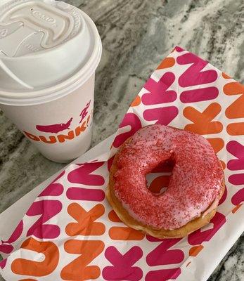 Coffee & ghost pepper donut