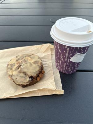 Chocolate peanut butter scone and psl