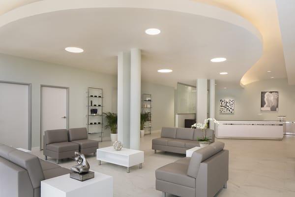 Design of Medical Spa waiting room