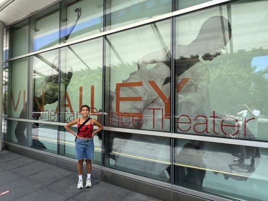 Sophie at Alvin Ailey