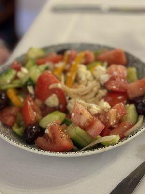 A true Greek salad!