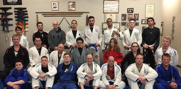 Brazilian Jiu Jitsu class - March