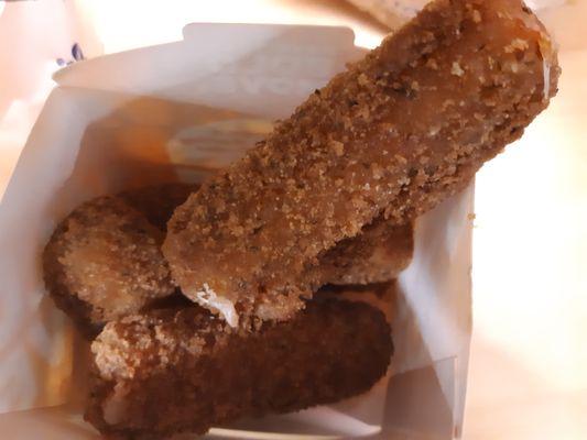 White castles great old grease fried cheese sticks