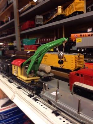 I understand you can find something to grab you here for your train collection!