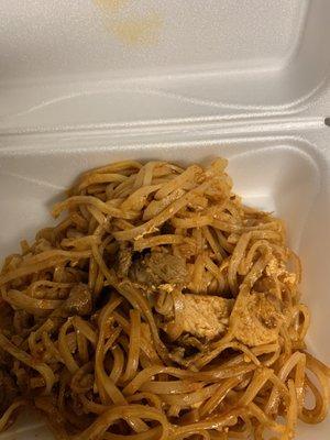 Pad Thai with pork