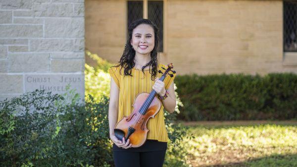 Diana Jimenez - teaches violin, piano, and voice