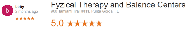 5 Star - Physical Therapy & Speech Therapy in Punta Gorda and Port Charlotte.