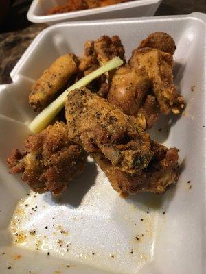 Lemon pepper wings