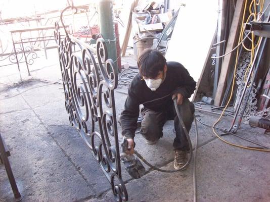 Wrought Iron Guard rails