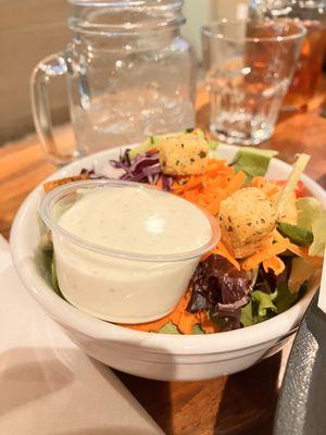 Garden Salad w/Ranch