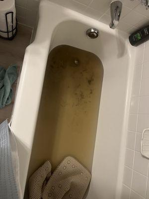 Tub looked like this numerous times.