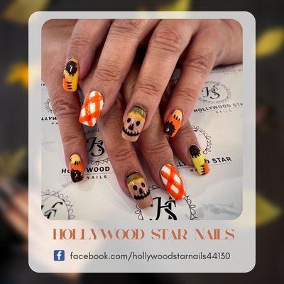 Nail art 2022
Halloween Nails.
Nail designs at Hollywood Star Nails!