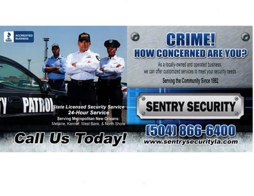 * New Orleans Metro Area
 * New Orleans, Metairie, WestBank, Kenner, Harahan
 * BBB Accredited Member; A+ Rating
 * Security ...