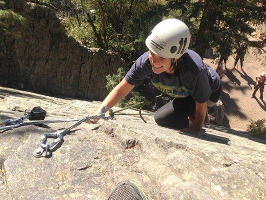 Rock climbing trip