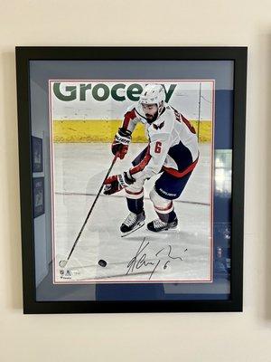 Michal Kempny signed and framed photo.