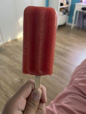 Strawberry paleta de agua