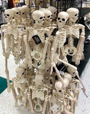 Skeleton's galore.