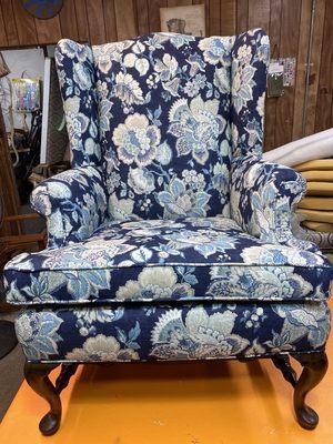 Floral Wingback