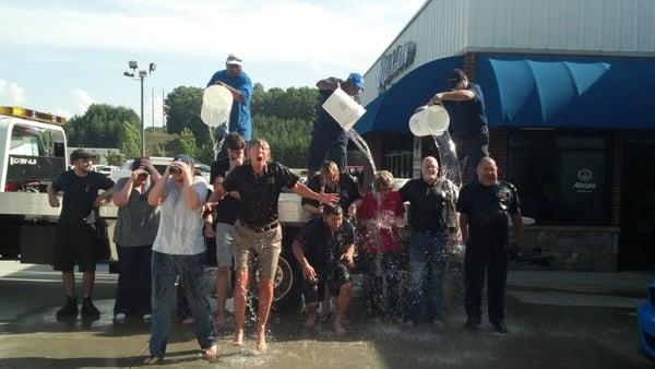 Jacky Jones Ice bucket challenge!