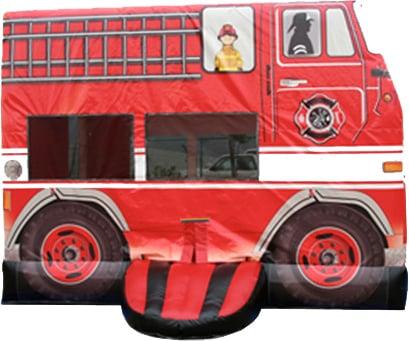 Fire Truck Bounce House Rental