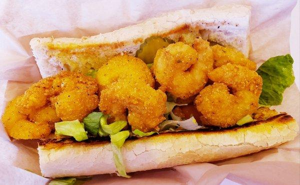 Shrimp Po-boy Sandwich