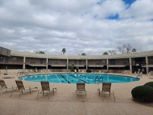 Beautiful, Huge Pool that is Heated