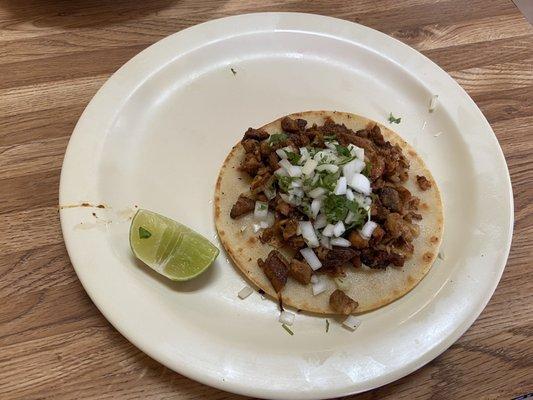 Al pastor taco